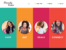 Tablet Screenshot of friendlycenter.com